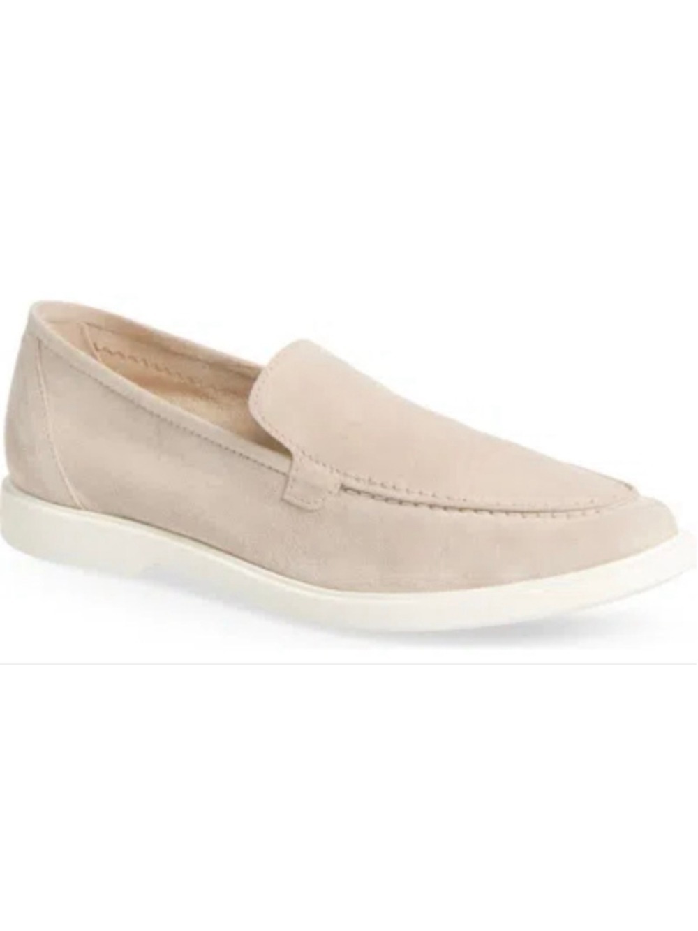 Pedro Garcia Lavanda Beige Suede Lightweight Loafers Size 8.5